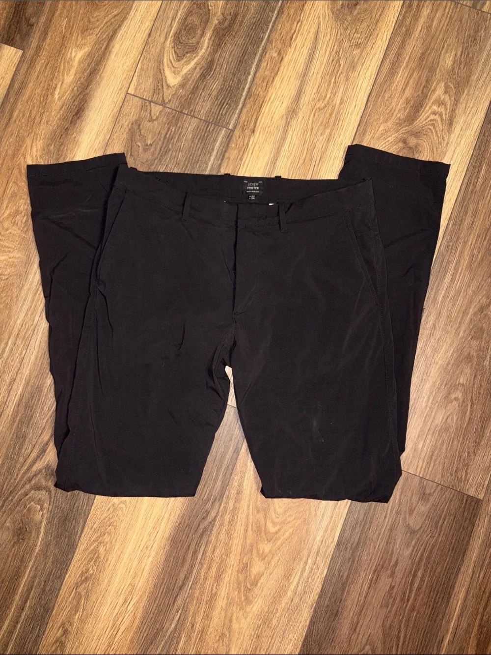 J. Crew Black Men's Dress Pants - Straight Leg and Slim Fit.